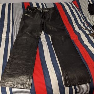Gap leather pants